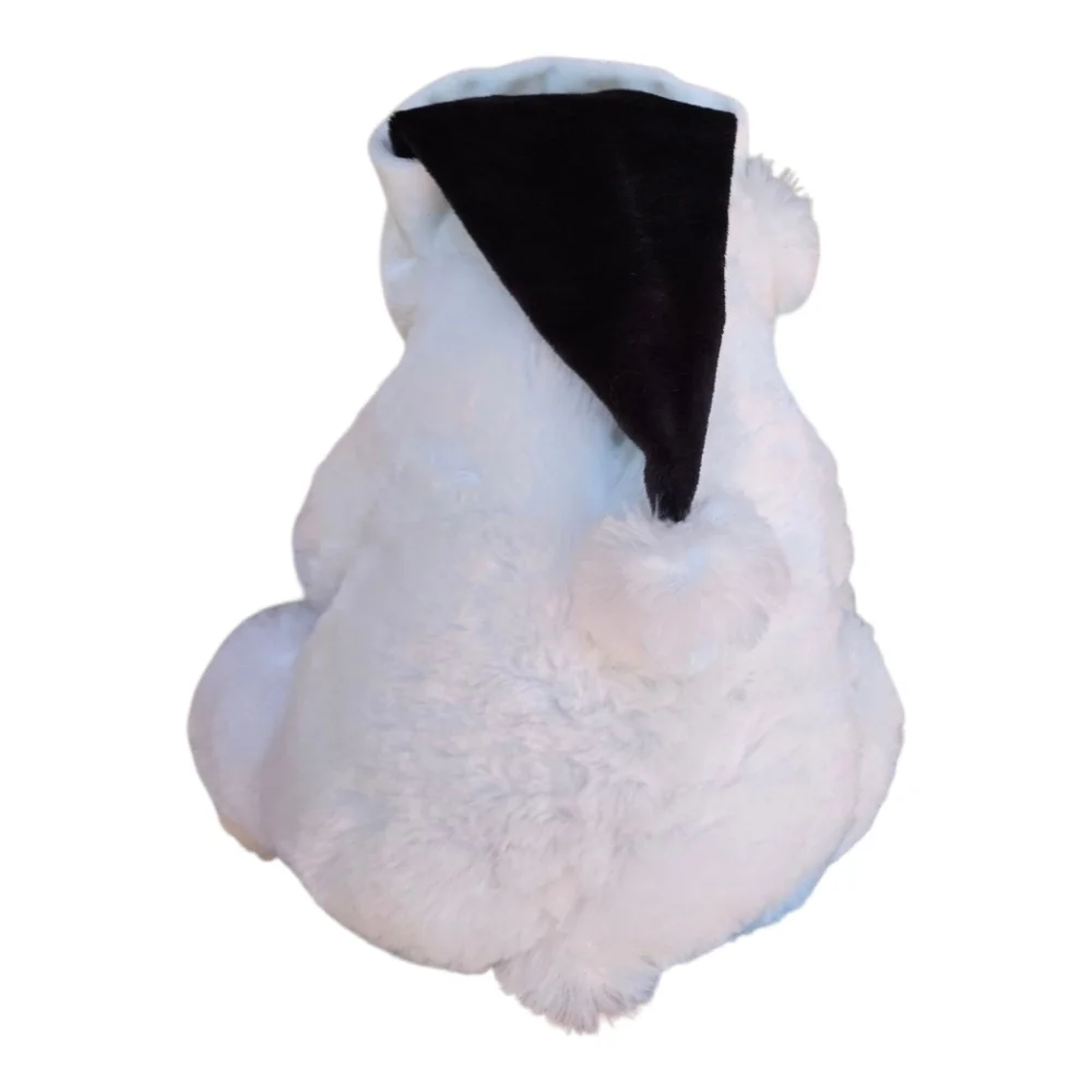 Harley-Davidson Plush White Holiday Polar Bear - Picture 4 of 5